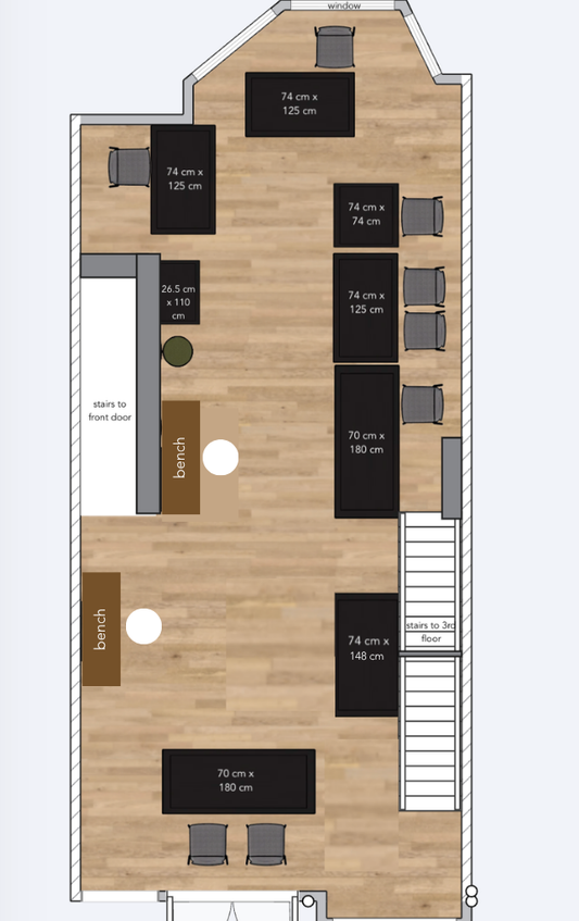 74 x 148 cm Table - Upgrade