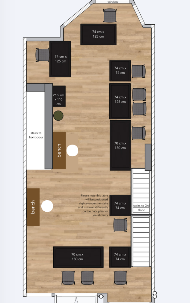 Floor Plan for Sep + Oct Second Story Market